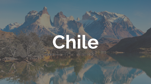 Image of a glacier in Chile
