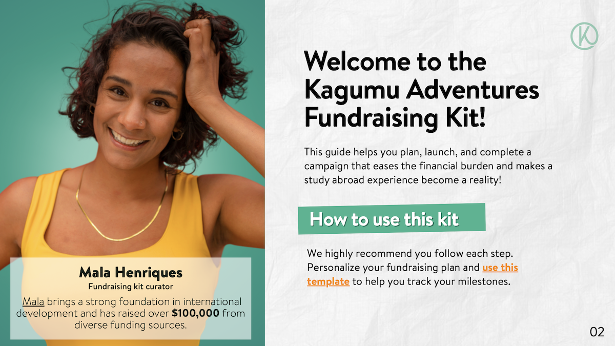 Free fundraising kit