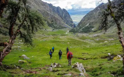 School expedition in Peru Lares walk