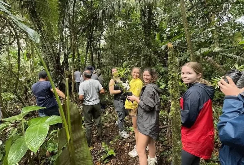 Reforestation in Ecuador’s Amazon