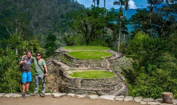 Our lead guide, Marco with the Lost City in the background.